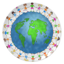 Global Kids Plates