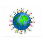 Global Nativity Kids Postcards