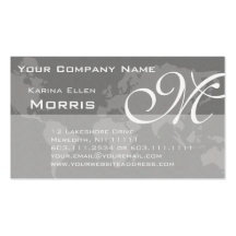 Global Professional Elegant Monogram World Map Business Card Templates