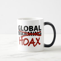 Global Warming Hoax Coffee Mugs