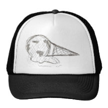 Global Warming Melting Earth Hat