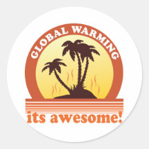 global warming stickers