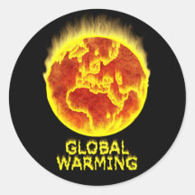 Global Warming Stickers