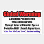Global Warming Stickers