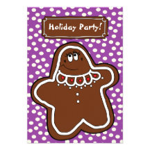 Gloria Gingie Party Invitation