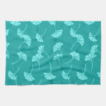 Glorious Ginkgo American MoJo Kitchen Towel