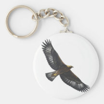 Glorius Golden Eagle Soaring Keychains