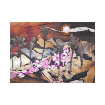 Glory of Moon Light Gallery Wrapped Canvas