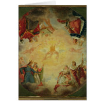 Glory of St. Genevieve Greeting Card
