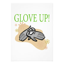 Glove Up Personalized Announcements