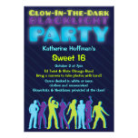 Glow in the Dark Blacklight Party Invitation