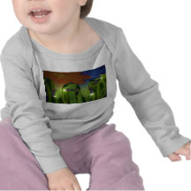Glow Worms at Night Baby's T-Shirt