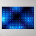 Glowing Abstract Background Poster