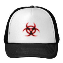 Glowing Biohazard Trucker Hat