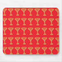Glowing Martini Mousepad