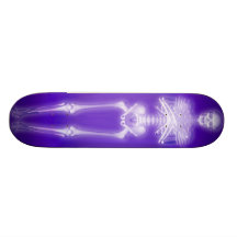 Glowing Skeleton: Custom Skateboard