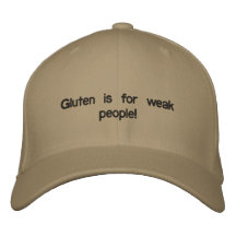 Gluten Chants Embroidered Hat