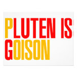 Gluten Is Poison Personalized Invite