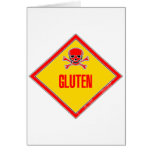 Gluten Poison Warning Cards