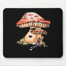 Gnome Home Mouse Pad
