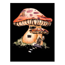 Gnome Home Post Card