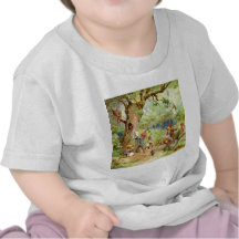Gnomes, Elves and Fairies in the Magical Forest T-shirt
