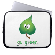 Go Green Laptop Case Laptop Sleeves