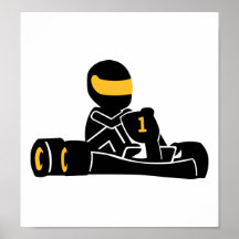 Go Kart racing Posters
