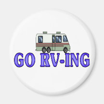 GO RV-ING FRIDGE MAGNET