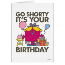 Go Shorty (Distressed) Greeting Cards