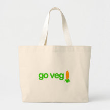 Go Veg! Canvas Bag
