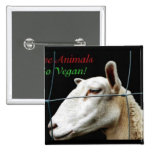 Go Vegan Pin