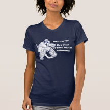 GOALIE JESUS SAVES t-shirt