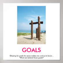 GOALS demotivational poster
