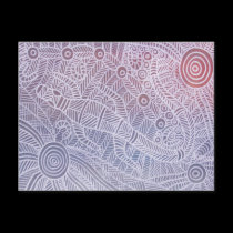 Goanna Dreaming #1 by Nganuwaay Koolyn postcards