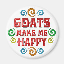 Goat Happiness Magnets