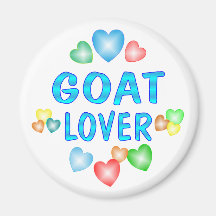GOAT LOVER FRIDGE MAGNETS