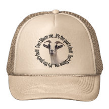 Goat Pet Farm Animal Goats Fault Hat