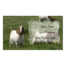 Goats Business Card Template