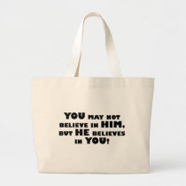 God believes in atheists bags