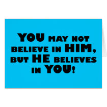God believes in atheists cards