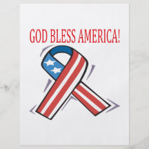 God Bless America Custom Flyer