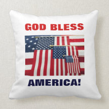 GOD BLESS AMERICA! PILLOW