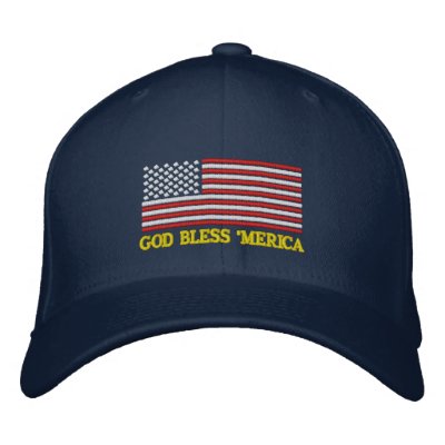 GOD BLESS 'MERICA **SPECIAL EDITION** HAT EMBROIDERED HAT GOD BLESS 'MERICA **SPECIAL EDITION** HAT EMBROIDERED HAT