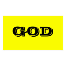 GOD BUSINESS CARD