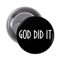 GOD DID IT button (design 4)