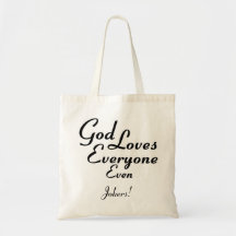 God Loves Jokers! Tote Bag