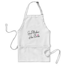 God Mother Of The Bride Apron