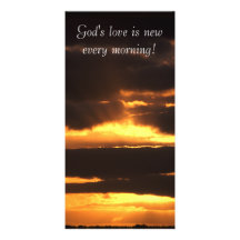 God' s Love! Photo Card Template