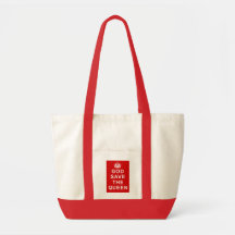 God Save the Queen Tote Bag